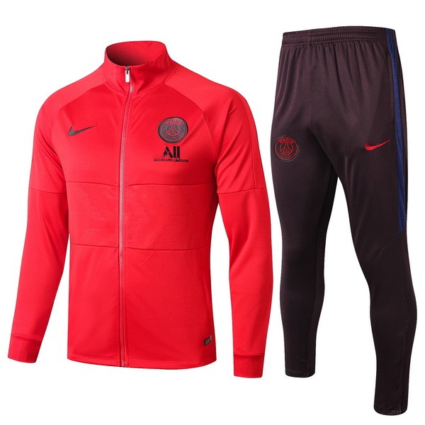 Chandal Paris Saint Germain 2019-2020 Rojo Borgona